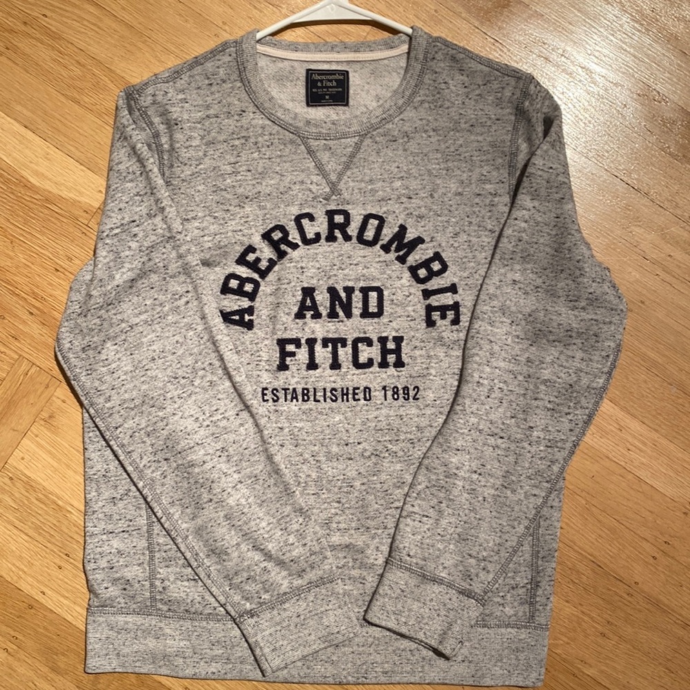 Abercrombie & Fitch long sleeve warm logo shirt